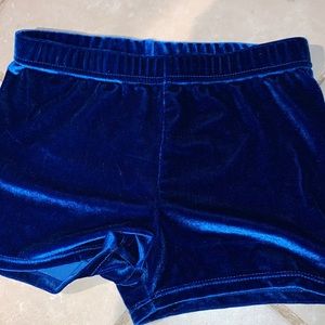 Velvet Spandex Shorts - Kids